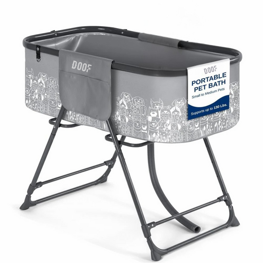 Foldable standing bathtub