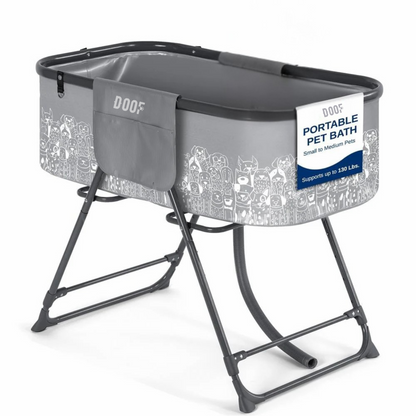 Foldable standing bathtub