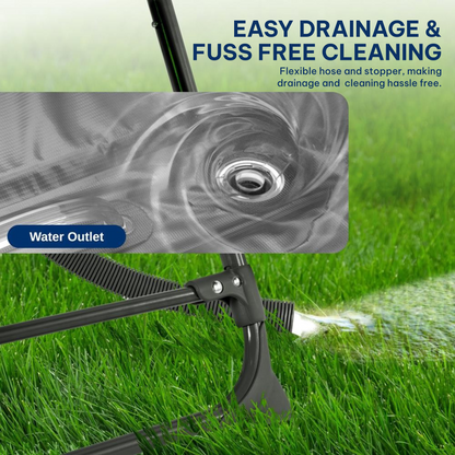 Foldable standing bathtub