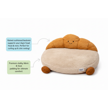Croissant Dog Bed