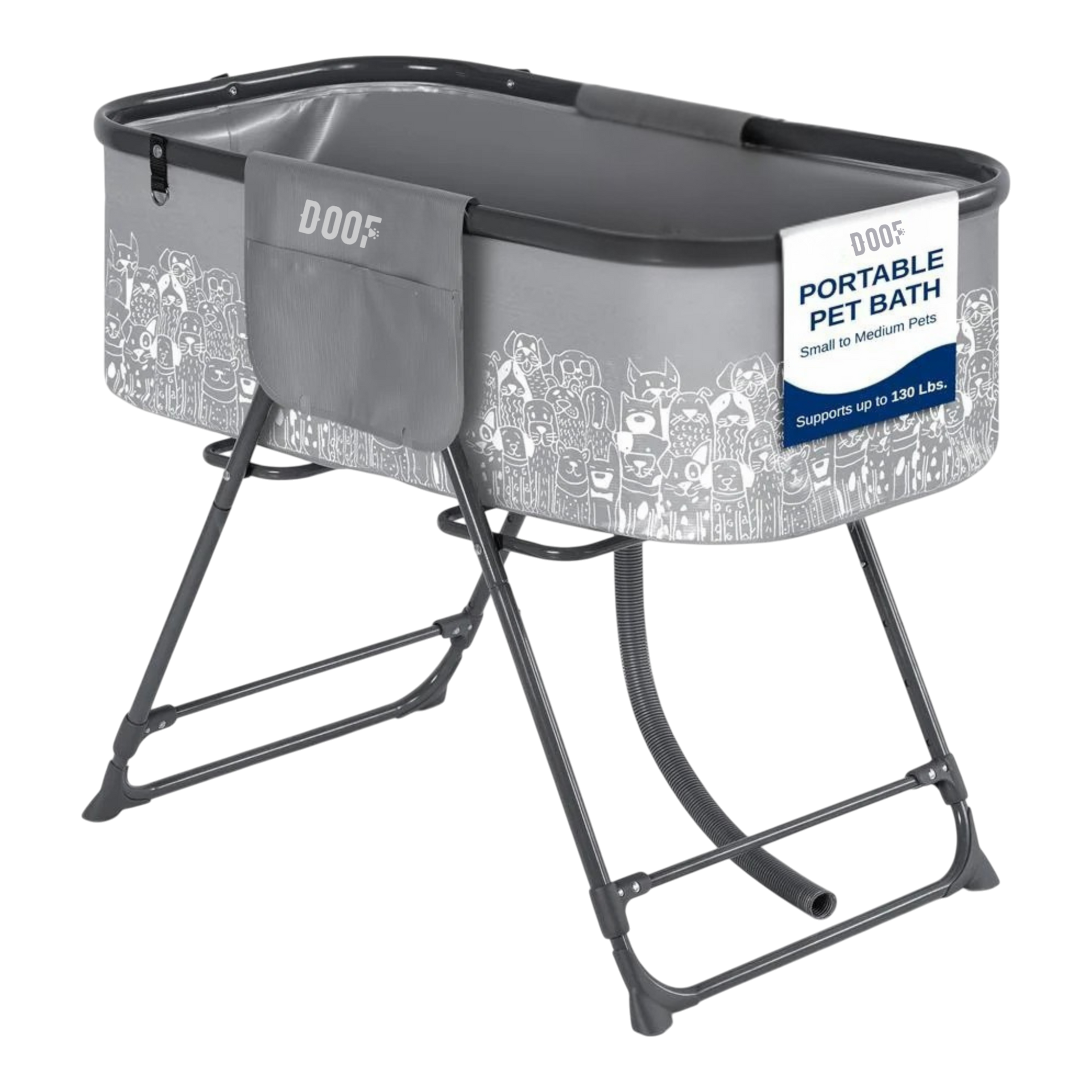 n*a W900×D600×H950mm DOG BATH（ドッグバス） Foldable Pet Bathtub Singapore | Easy Dog Bath Tub with Stand – Doof