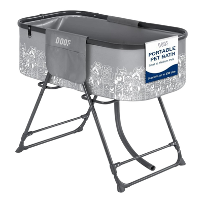 Foldable standing bathtub